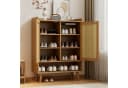 Tongtong Schuhschrank Beige mit 2 Türen und 5 Böden Bild 5