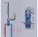 XERSEK Duschsystem Schwarz Edelstahl LCD Display Regendusche Set Bild 4