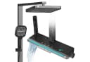 XERSEK 5in1 Duschsystem LED-Display 33x22 cm Drehbarer Duschkopf Bild 2