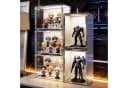 XERSEK Acryl Vitrine mit LED Beleuchtung Transparent Bild 1