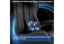 HOMALL Gaming-Stuhl mit Massagefunktion und Fußstütze Schwarz Bild 3