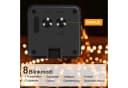 Clanmacy LED Solar Lichterkette 10m Warmweiß Wasserdicht Bild 5
