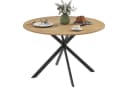MC Star Esstisch für 4 Personen Ø120 cm Industriestil Stahlbeine Bild 2