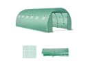 MC Star Foliengewächshaus 6x3x2m PE-Folie UV-Schutz Bild 1