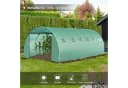 MC Star Foliengewächshaus 6x3x2m PE-Folie UV-Schutz Bild 3