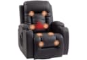 BAYMATE Massagesessel mit Heizfunktion & 360° Drehung Braun Bild 2