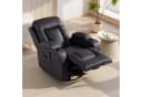 BAYMATE Massagesessel mit Heizfunktion & 360° Drehung Braun Bild 4