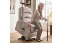 BAYMATE Massagesessel mit Liegefunktion und Massage Braun Bild 3