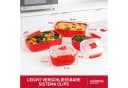 Sistema Microwave-Heat & Eat Frischhaltedosen Set 4 Stück Bild 3