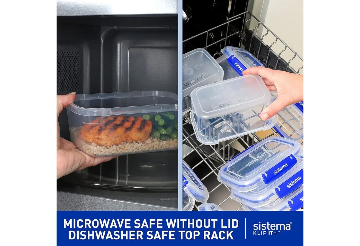 Sistema Aufbewahrungsbox 3,35L Rechteckig Transparent - Bild 5