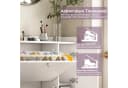 i@home Schuhschrank mit Klappsitz und Schubladen Schwarz Bild 4