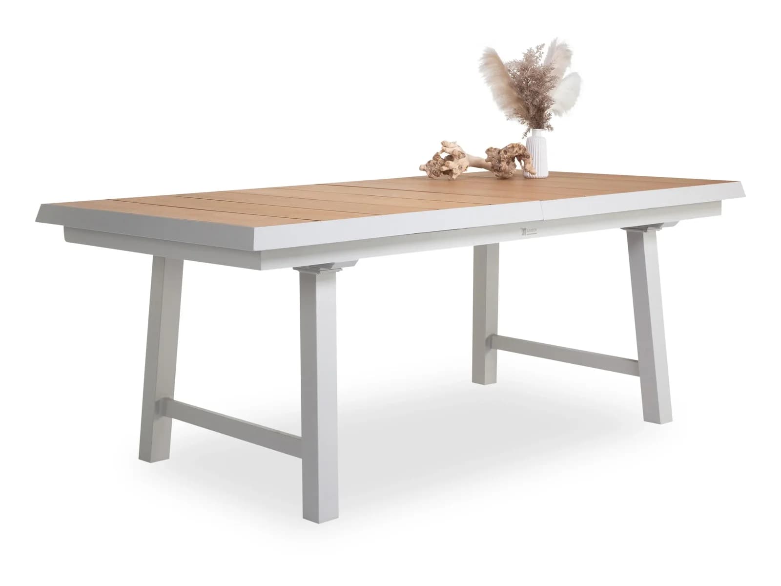 FARUM Gartentisch Outdoor Teakholz Aluminium