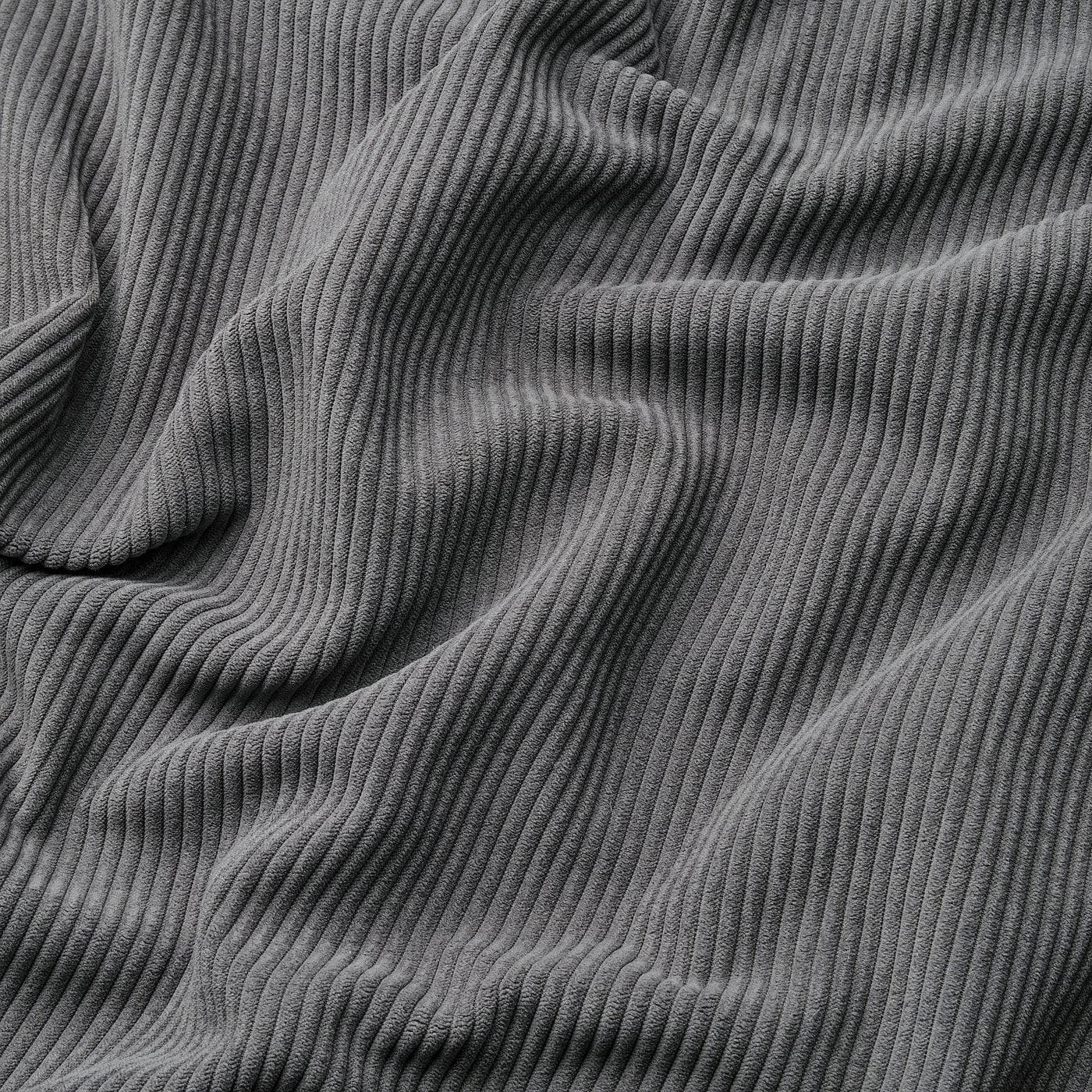 IKEA PÄRUP Bezug 2er-Sofa Anthrazit Cord