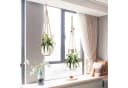 TUWENA Blumenampel 2-teiliges Pflanzenregal mit 4 Haken, gewebter Hängekorb Bild 5
