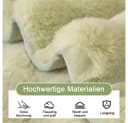 TUWENA Sofabezug Weicher Plüsch-Sofabezug rutschfest Bild 1