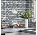 TUWENA Fliesenaufkleber Mosaik 32 St. Transparent Selbstklebend Bild 3