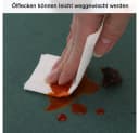 TUWENA Tischdecke Wasserdichte und Schmutzabweisende Runde Tischdecke Bild 5