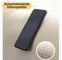 TUWENA Sofabezug Beige Chenille Optik Rutschfest Bild 4