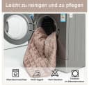 TUWENA Plüsch Sofabezug waschbar rutschfest Bild 5