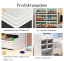 AFKSMILE Stift Organizer Holz mit Schublade, Schreibtisch DIY Stifthalter Bild 5