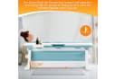Clanmacy Faltbadewanne XXL Blau mit Massagerollen Bild 5