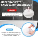 FELIXLEO Haltegriff Dusche Ohne Bohren 2er Set Saugnapf Weiß Bild 4