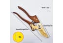 FELIXLEO Gartenschere SK5 Stahl mit Titanbeschichtung & Echtleder-Holster Bild 5