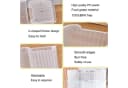 FELIXLEO Kühlschrank Organizer Set 6-teilig Transparent Bild 5