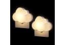 FELIXLEO LED Nachtlicht Steckdose 2er Pack Wolke Weiß Dämmerungssensor Bild 2