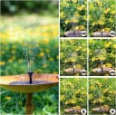 FELIXLEO Solarpumpe Solar Springbrunnen Teichpumpe 8 Düsen für Garten Vogelbad Bild 5