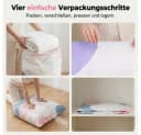 FELIXLEO Kleidersack 3er Vakuumbeutel 100x80x30cm (9 St) Bild 3