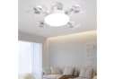 FELIXLEO Deckenventilator mit LED Licht Fernbedienung leise faltbar 60W Bild 1