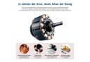 FELIXLEO Deckenventilator mit LED Licht Fernbedienung leise faltbar 60W Bild 4