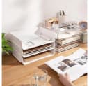 FELIXLEO Briefablage 4-stufig stapelbar PET-Kunststoff Bild 1