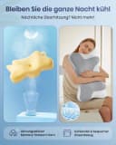 FELIXLEO DONAMA Memory Foam Nackenkissen ergonomisch 6 Zonen Bild 3