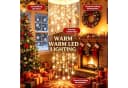 FELIXLEO LED Kronleuchter Weihnachtsmannmütze Warmweiß Bild 4