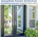 FELIXLEO Spiegelfolie Fenster Sonnenschutz UV Hitzeschutz Silber 2er Set Bild 1