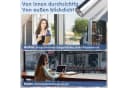 FELIXLEO Spiegelfolie Fenster Sonnenschutz UV Hitzeschutz Silber 2er Set Bild 4