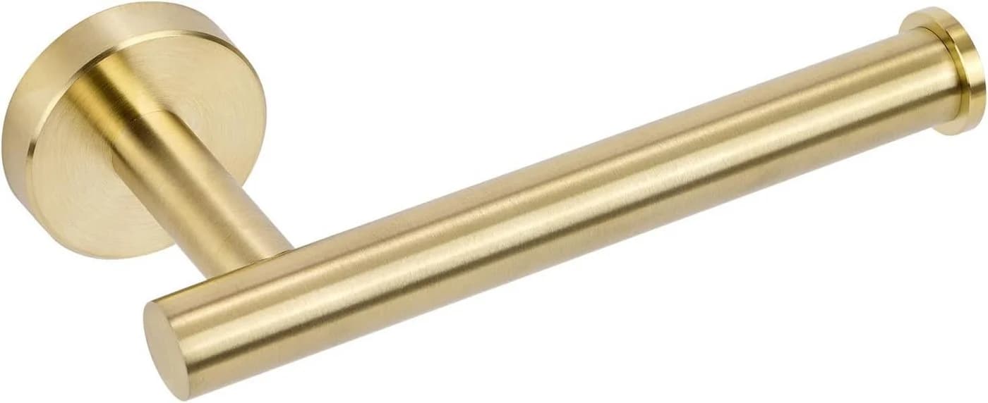 FELIXLEO Toilettenpapierhalter YUET Edelstahl Gebürstetes Gold - Bild 2