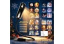 FELIXLEO LED Nachtlicht Weihnachtsprojektor mit 24 Motiven & USB Bild 5