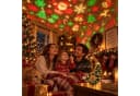 FELIXLEO LED Weihnachtsprojektor mit 6 Motiven USB Bild 1