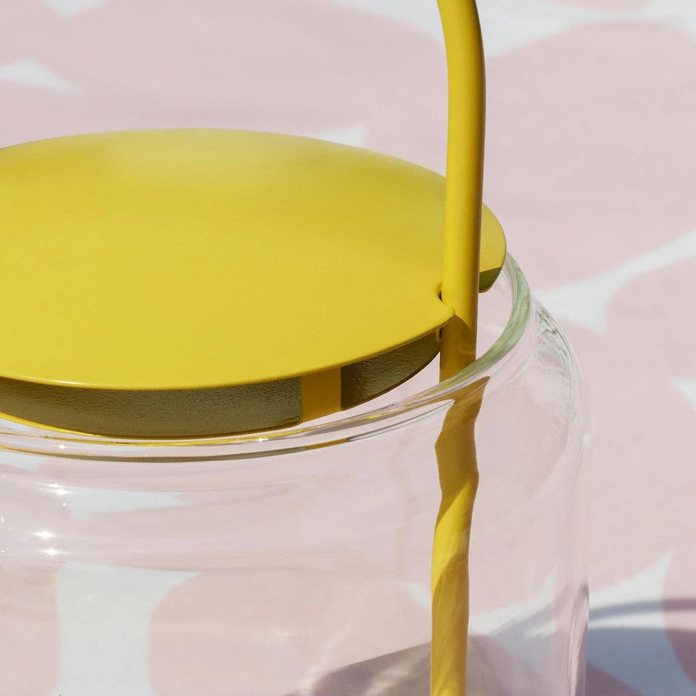 IKEA TOFSAND Laterne für Teelicht innen/außen Gelb
