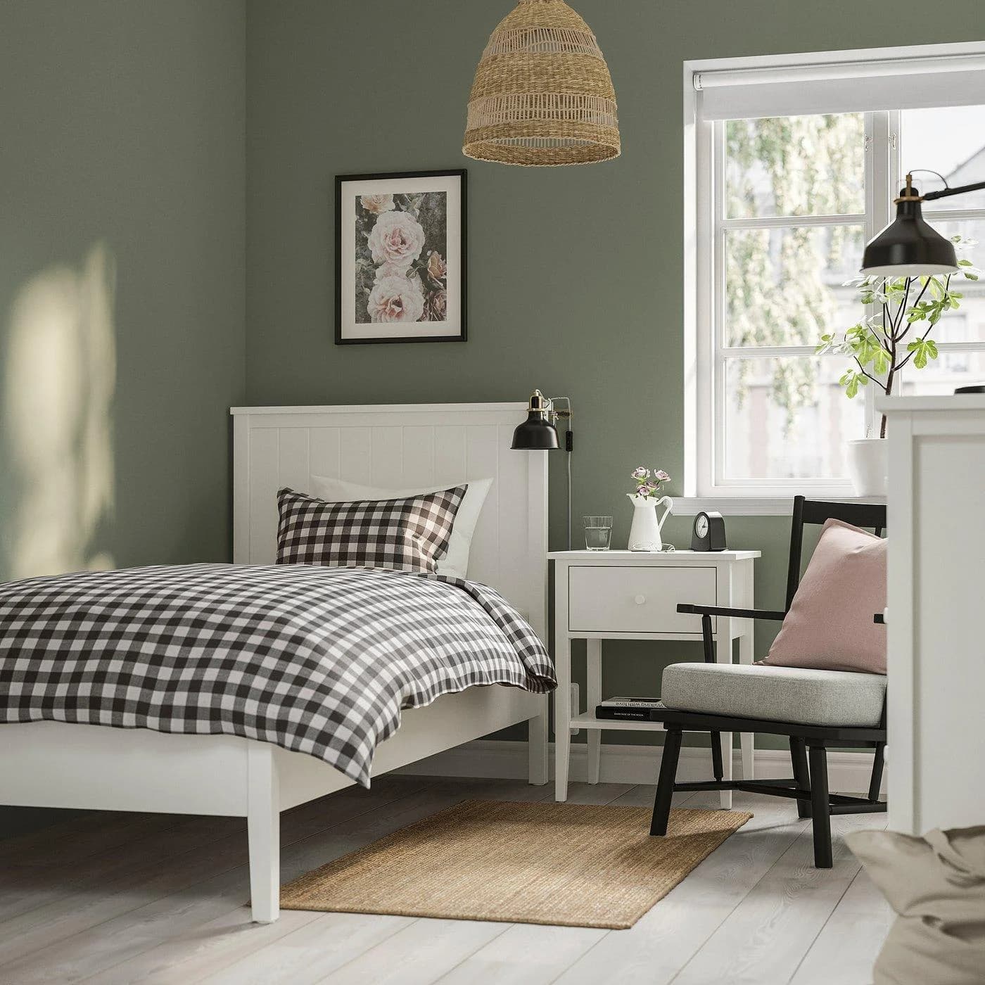 IKEA GULLABERG Schlafzimmermöbel 2er-Set Weiß
