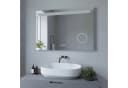 AQUABATOS Badspiegel 100x70 cm LED Beleuchtung Bluetooth Bild 1