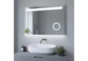 AQUABATOS Badspiegel 100x70 cm LED Beleuchtung Bluetooth Bild 2