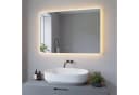 AQUABATOS Badspiegel mit LED-Beleuchtung Silber Touch-Sensor Bild 1