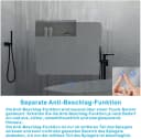 AQUABATOS LED-Lichtspiegel Bad Spiegel mit Beleuchtung Kaltweiß 6400K, Dimmbar, Beschlagfrei Bild 5