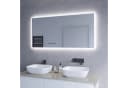 AQUABATOS LED Badspiegel Silber Dimmbar Beschlagfrei Bild 1