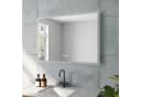 AQUABATOS Badspiegel LED 140x70 cm Silber mit Beleuchtung Bild 3