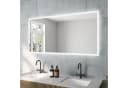 AQUABATOS LED Badspiegel mit Beleuchtung und Touch-Schalter Silber Bild 2